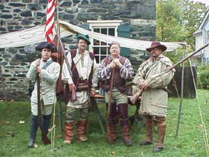 The Navasing Long Rifles set up an encampment