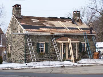 Fort Decker roof