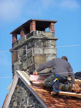 Fort Decker roof