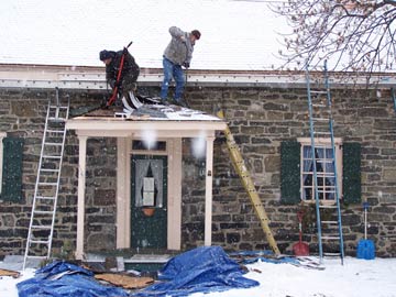 Fort Decker roof