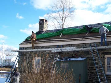 Fort Decker roof