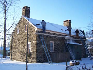 Fort Decker roof