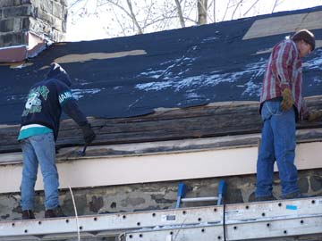 Fort Decker roof