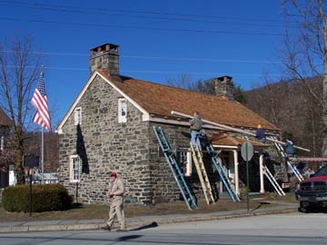 Fort Decker roof