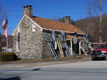 Fort Decker roof