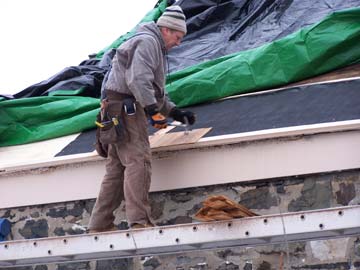 Fort Decker roof