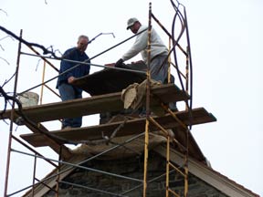 Fort Decker roof