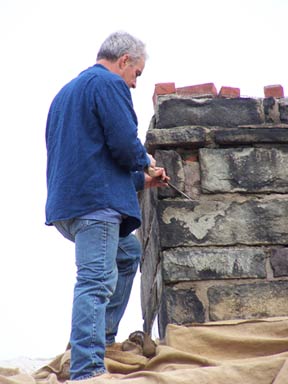 Fort Decker roof