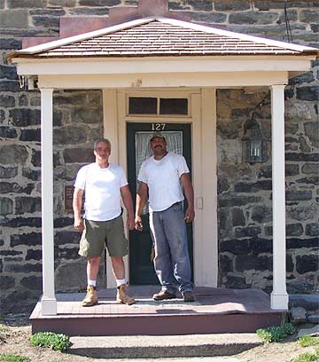 Fort Decker roof project final day