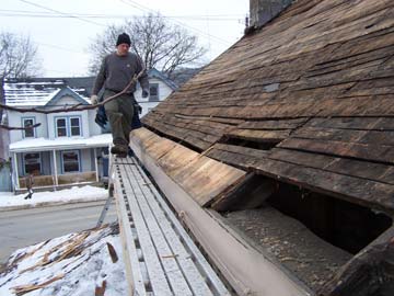 Fort Decker roof