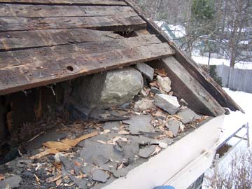 Fort Decker roof