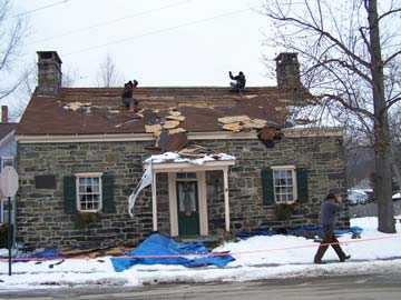 Fort Decker roof